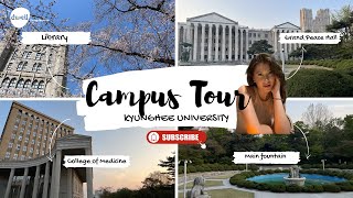 Kyunghee University Campus Tour #seoul #korea #vlog #campus #tour