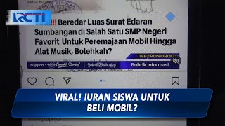 VIRAL! SMPN 1 Ponorogo Pungut Iuran Rp1,8 Juta per Siswa untuk Beli Mobil - SIP 04/10