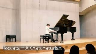 학년대상 초6 첫연주회ㅣToccata A.Khatchaturian ㅣ토카타 하차투리안ㅣ 이 어려운걸 치다니🥲