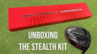 Unboxing the TaylorMade Stealth Driver Stealth Kit