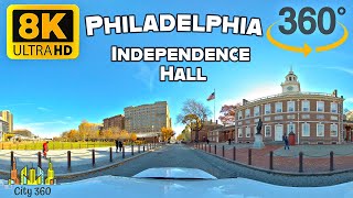 Philadelphia  - Independence Hall - VR 360 8K Video