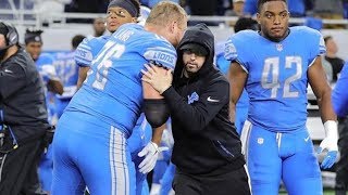 Eminem joined the Detroit Lions as the honorary captain for the Monday Night Football coin toss