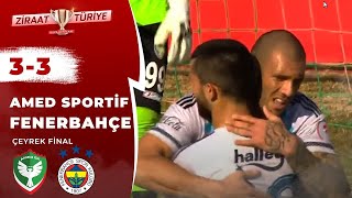 Amed Sportif 3-3 Fenerbahçe Maç Özeti (Ziraat Türkiye Kupası Çeyrek Final 1.Tur) 09.02.2016