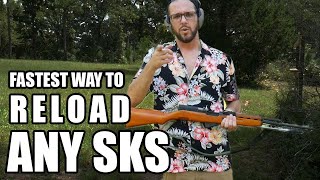 Fastest Way to Reload ANY SKS 7.62x39 #shorts