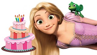 Canción de Feliz Cumpleaños Tradicional de Rapunzel de la Película Enredados