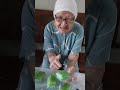 enak sekali kata ibu puding pisang pandan