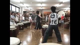 Video 14, Honō Daiko workshop with members of Satori Daiko