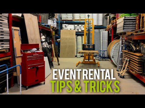 Event rental business – tips & tricks