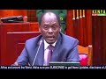 live parliament vetting of ruto cabinet nominee william kabogo