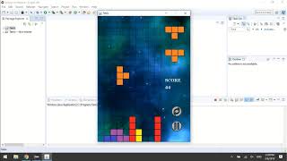 Eclipse Project - Source Code JAVA Game Tetris - Download & Import