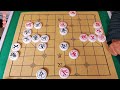 街头象棋实战，开局弃车反杀双炮马，残局对手如何面对，太激烈！