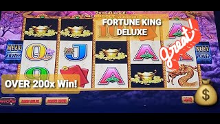 🔥OVER 200x Win!🔥 - 👑FORTUNE KING DELUXE👑 Only MYSTERY CHOICE Picks! 😎🎰🍀⭐ - Aristocrat Slot