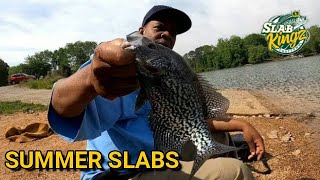 Crappie Fishing in the Dog Days of Summer!