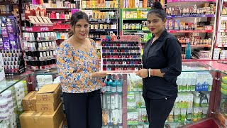 Branded Cosmetics Wholesale Shop in Kolkata Bagree Market : Lakme, Colorbar, Sugar, Maybelline