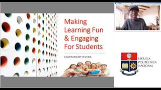 CEC-EPN: Webinario 18: Making Learning Fun \u0026 Engaging for Students