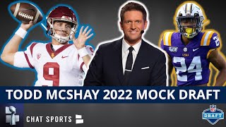 Todd McShay 2022 NFL Mock Draft | Way-Too-Early Round 1 Projections Ft Kedon Slovis & Derek Stingley