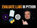 Evaluate LLMs in Python with DeepEval