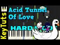 Acid Tunnel of Love [Deltarune: Chapter 2] by Toby Fox - Hard Mode [Piano Tutorial] (Synthesia)