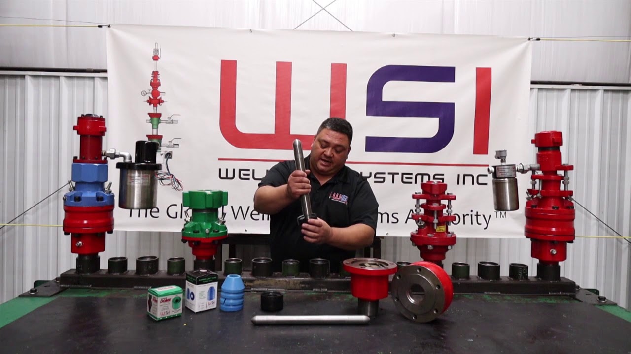 WSI Polished Rod Installation Through Stuffing Box - YouTube