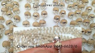 Tulsi ayyappa silver mala