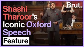 The Shashi Tharoor Oxford Union Storm Of 2015