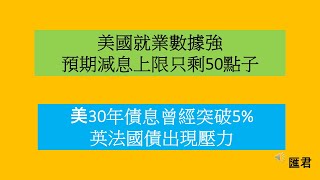 【匯君】美國減息上限只剩50點子  美30年債息突破5% - 每週國際財經大事分析 (12 Jan 2025)