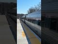 Amtrak Empire Service 283 flies through New Hamburg.