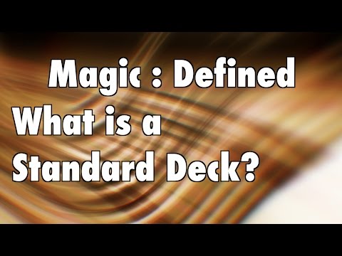 MTG - Magic Defined - Standard: What is a Standard Deck in Magic: The Gathering format? MTG - Magic Defined - Standard: What is a Standard Deck in Magic: The Gathering format?