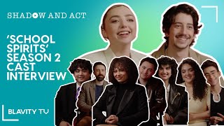 Peyton List, Milo Manheim \u0026 More Cast Interview for 'School Spirits' Season 2