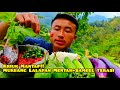 NIKMATNYOO❗BATANG PEPAYA MENTAH SAMBEL TERASI + IKAN TONGKOL ||MUKBANG LALAPAN MENTAH