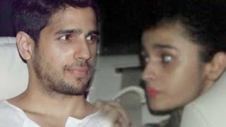 Sidharth Malhotra And Alia Bhatt Arrive TOGETHER For Baahubali 2 Screening