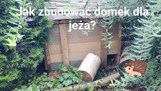 Jak zbudować domek dla jeża