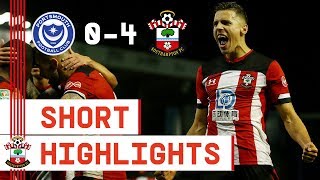 90-SECOND HIGHLIGHTS | Portsmouth 0-4 Southampton 🔥
