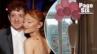 Ethan Slater marks Ariana Grande’s first Oscar nomination with sweet snap from private celebration