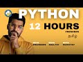 𝟏𝟐 𝐇𝐨𝐮𝐫𝐬 𝐏𝐲𝐭𝐡𝐨𝐧 𝐌𝐚𝐬𝐭𝐞𝐫𝐜𝐥𝐚𝐬𝐬 in Tamil | For Freshers, Data Engineers, Analysts & Scientists!