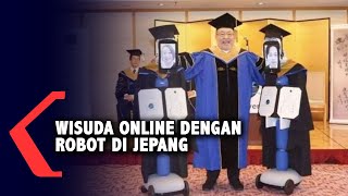 Wisuda Online Dengan Robot di Jepang