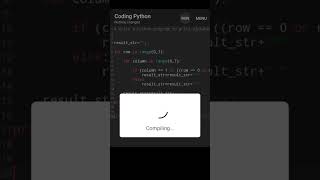 Write a Python program to print alphabet pattern 'D'#shorts #python #coding #viral #trending #mjt