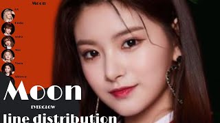 EVERGLOW - Moon (line distribution)