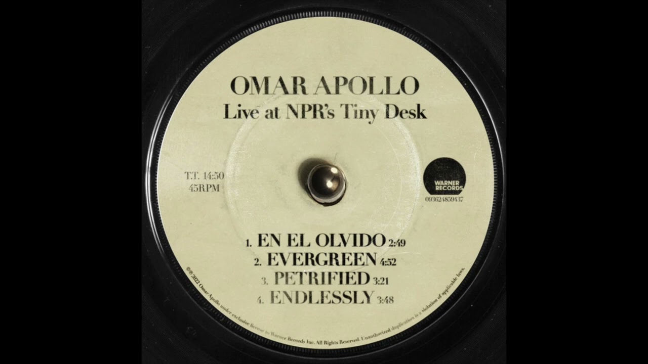 Omar Apollo - (You Didn't Deserve Me At All) [Live At NPR's Tiny Desk ...