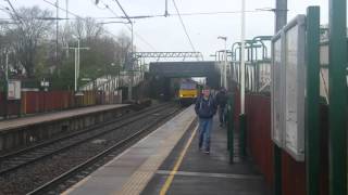 60096 Colas Rail Log train Euxton Balshaw Lane 28/4/2016