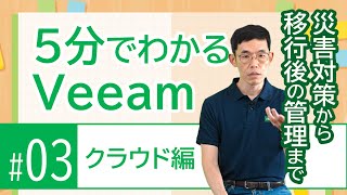 5分でわかるVeeam_#03 クラウド編