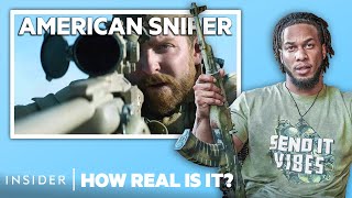 Special Ops Sniper Rates 8 Sniper Scenes In Movies | How Real Is It? | Insider