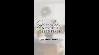 Spring Kitchen Essentials