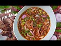 SPICY THAI BBQ DIPPING SAUCE | NAM JIM JAEW | น้ำจิ้มแจ่ว