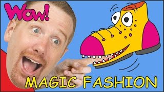 Magic Fashion for Kids + MORE | Stories for Children | Steve and Maggie from Wow English TV