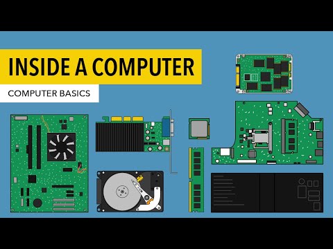 What is inside a desktop computer?