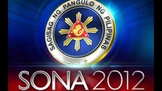 PNoy SONA 2012 Part 1