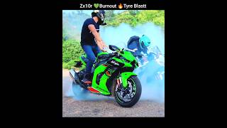 @aamir__majid| Ninja Zx10r 💚 Burnout Super Bike