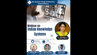 Webinar 17: Indian Knowledge Systems