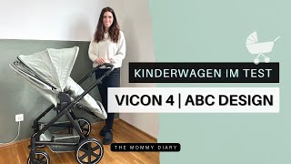 Kinderwagen 2023: ABC Design Vicon 4 | Review + Demo | Wie gut ist das günstige Einsteigermodell?